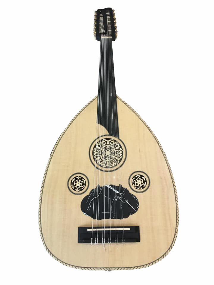 Half-Cut Oud Instrument - Electric Oud
