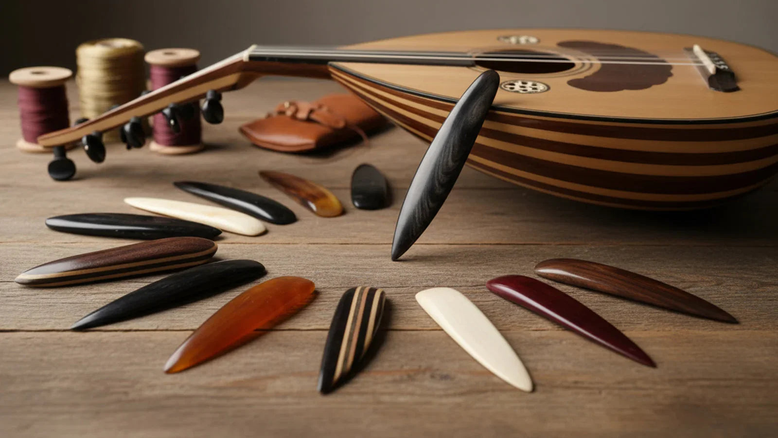 احصل على الصوت المثالي مع ريشة العود المناسبة – Sultan Instrument