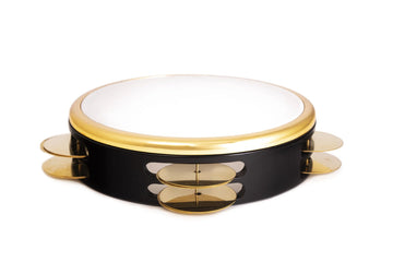 Professional Tambourine without Skin – Bronze Cymbals