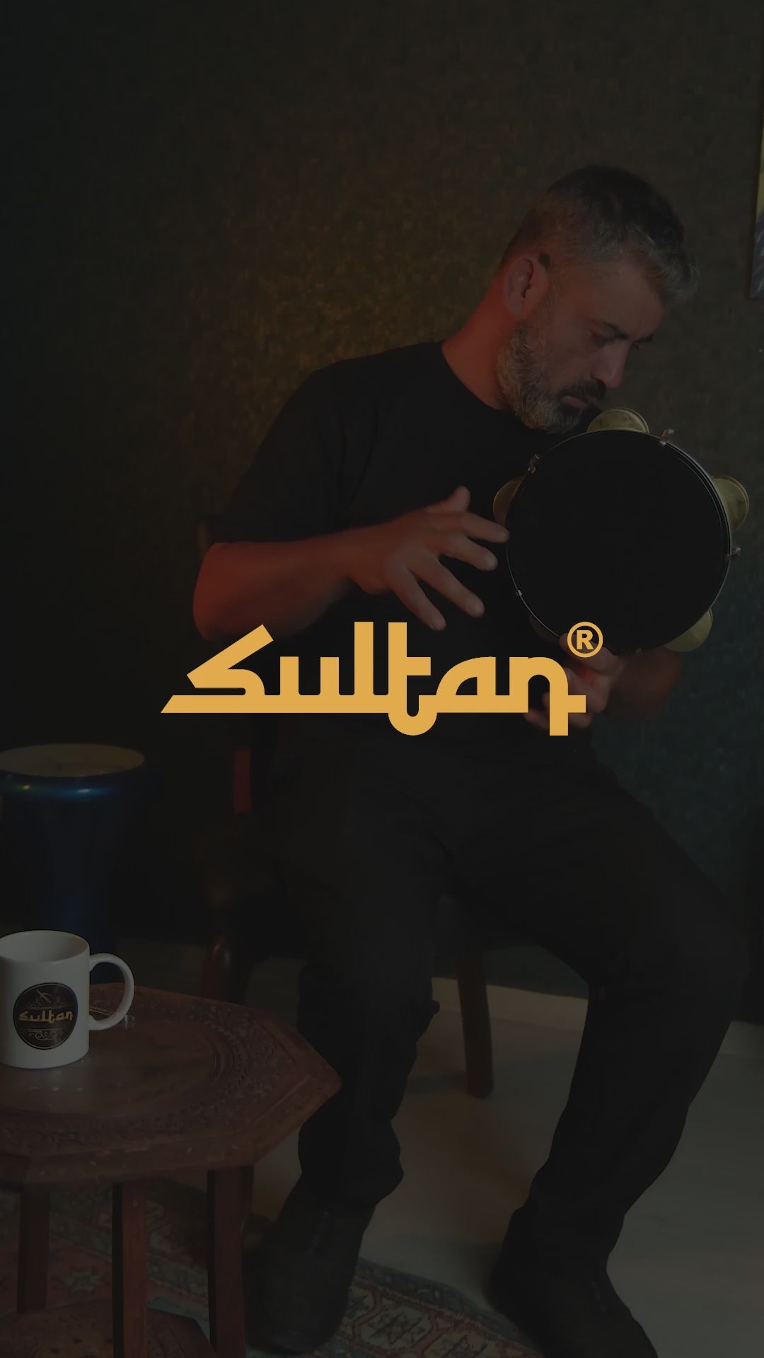 Turkish Riq - Hand Hammered