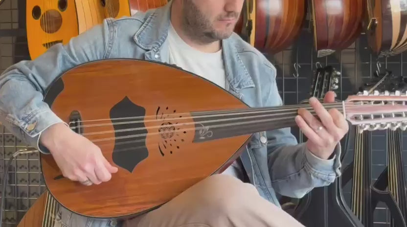 Professional Cutaway Electric Oud