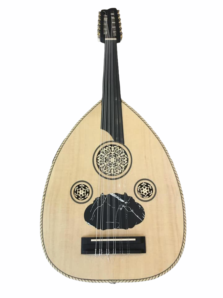 Half-Cut Oud Instrument  - Electric Oud