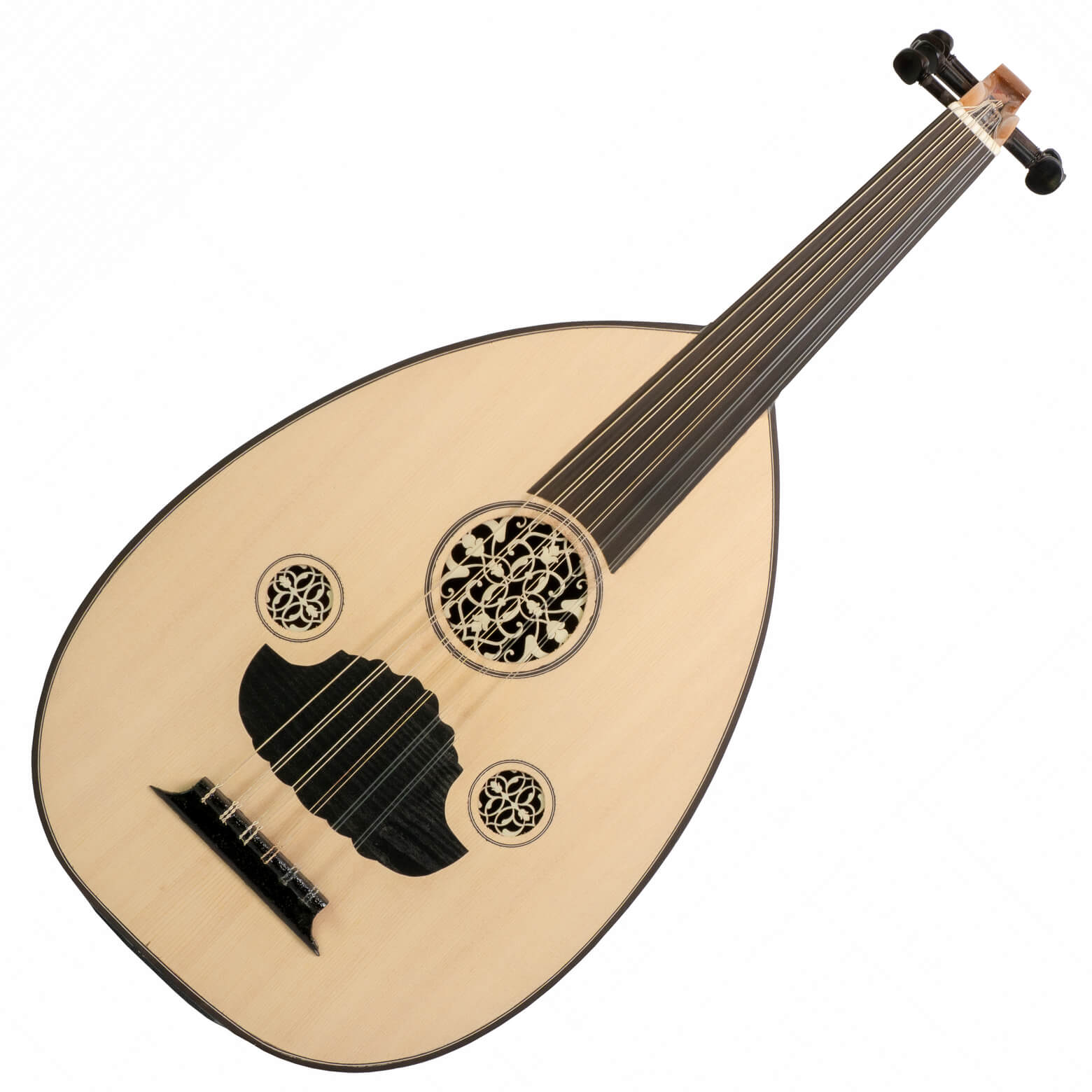 Skywin OUD Wood Musical Instrument - Hand Crafted Turkish Arabic